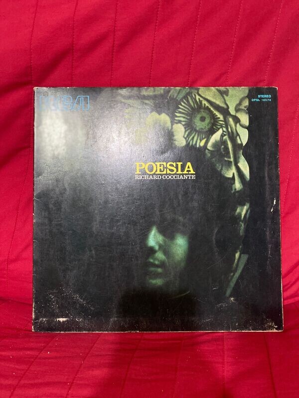 LP-Riccardo Cocciante ‎– Poesia-Italia-Pop-1973-VG/Good