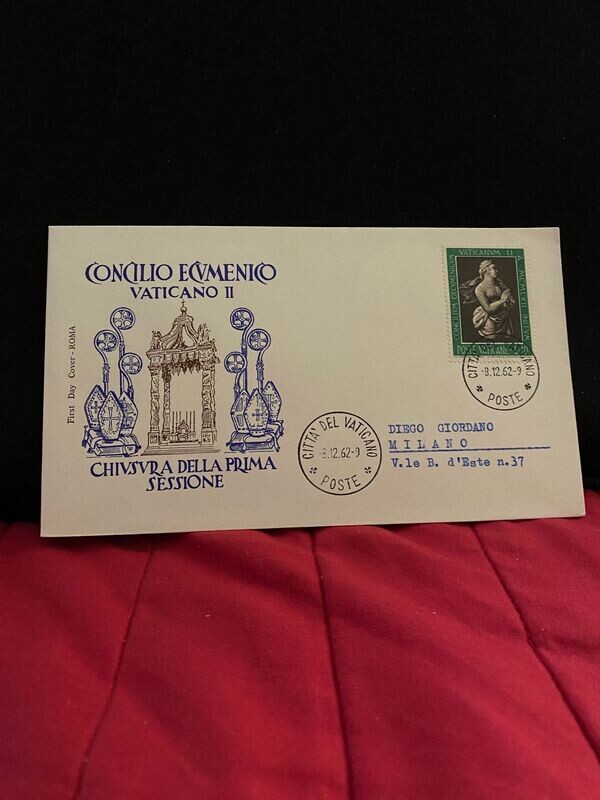 FDC Vaticano - Giovanni XXIII Concilio Vaticano II  -FDC Roma - L10