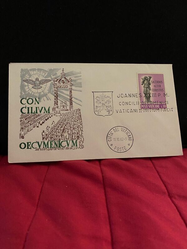 FDC Vaticano - Concilio Ecumenico Vaticano II 1962 - L10