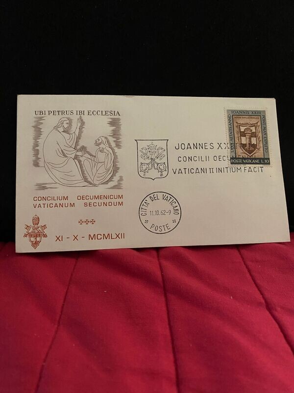 FDC Vaticano - Concilio Ecumenico Vaticano II 1962 - L10(stemma)