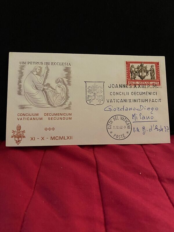 FDC Vaticano - Giovanni XXIII Concilio Vaticano II - L75