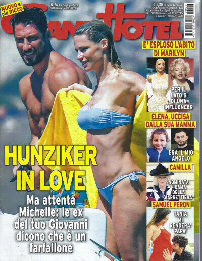 Grand Hotel - n.26-2022.Michelle Hunziker, Samuel Peron, Camilla Parker