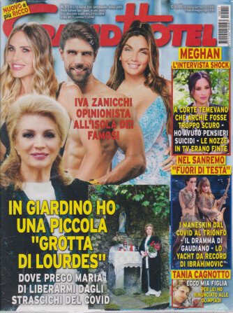 GrandHotel 2021 11-Iva Zanicchi Meghan Cagnotto Maneskin