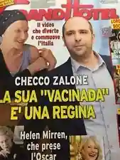 GrandHotel 2021 19-Checco Zalone & Helen Mirren,Kate Middleton.Lorella Boccia