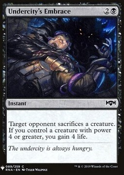 Carta MTG-Abbraccio della Città Sepolta-Mystery Booster-Excellent-C-Inglese