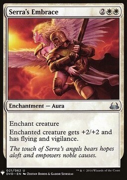 Carta MTG-Abbraccio di Serra-Mystery Booster-Excellent-U-Inglese