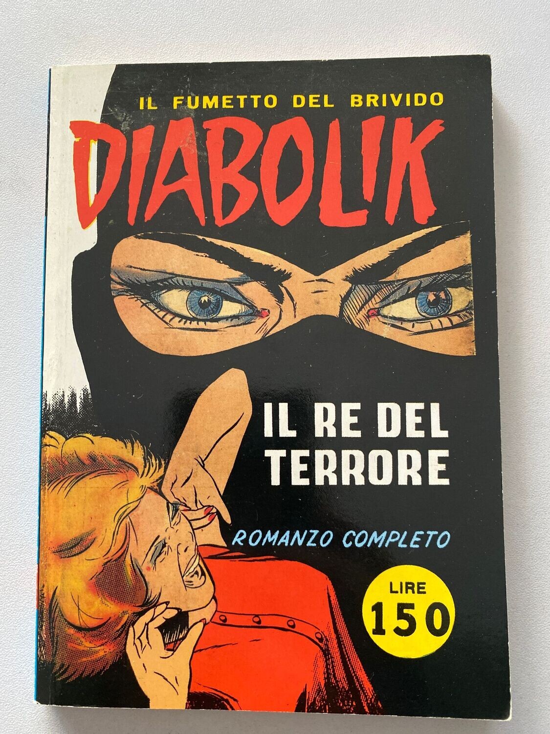 Diabolik Ristampa N.1 Il re del terrore (ristampa 1994)