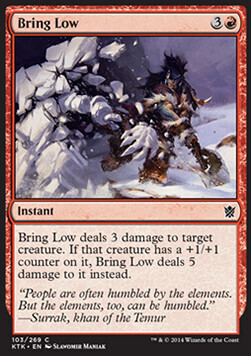 Carta MTG-Abbattere-Khans of Tarkir-EX-C-Inglese
