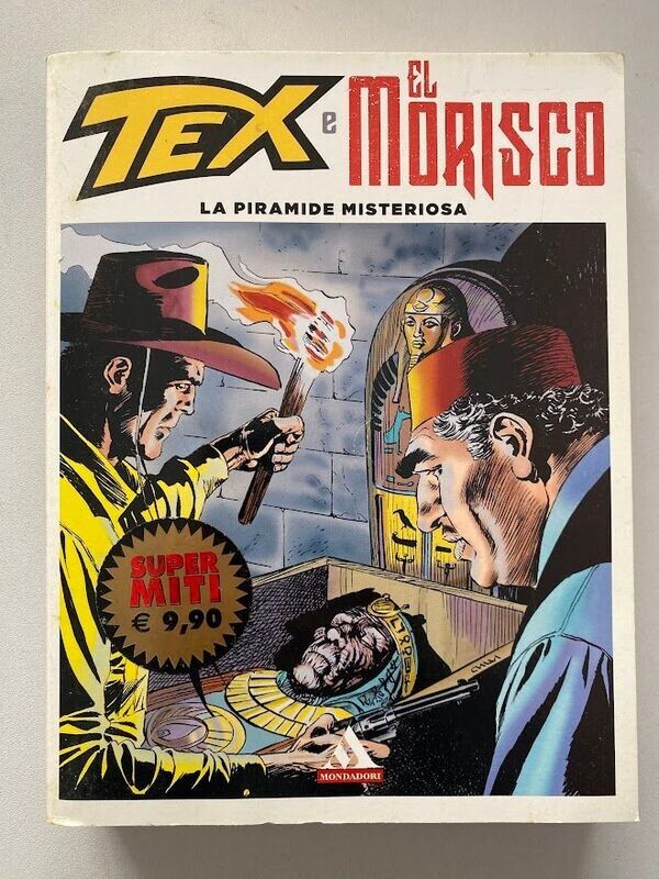 TEX e EL  MORISCO LA PIRAMIDE MISTERIOSA - SUPER MITI MONDADORI