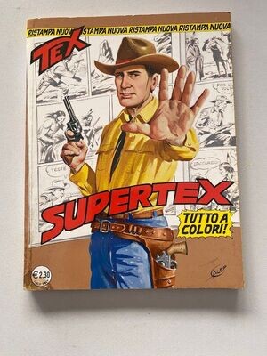 tex nuova ristampa n.100 - Supertex con allegato