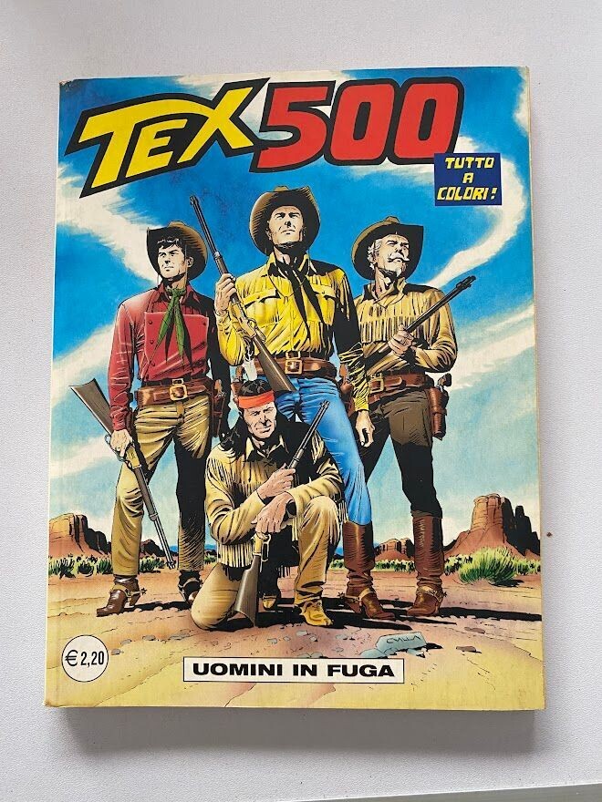Tex  N.500 - Uomini in fuga