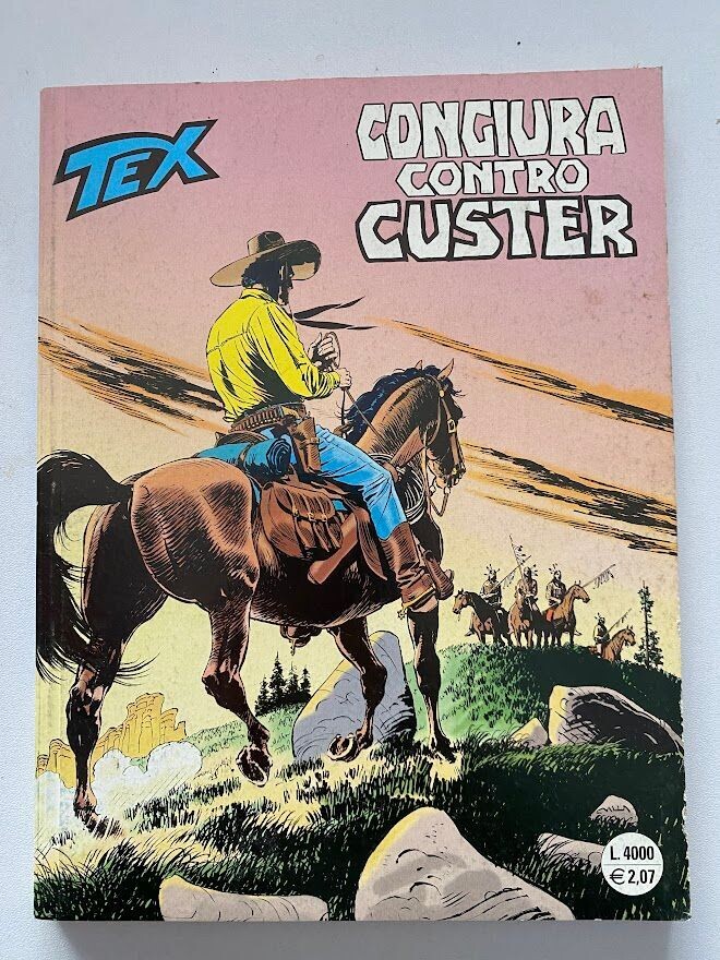 Tex  N.490 - Congiura contro Custer