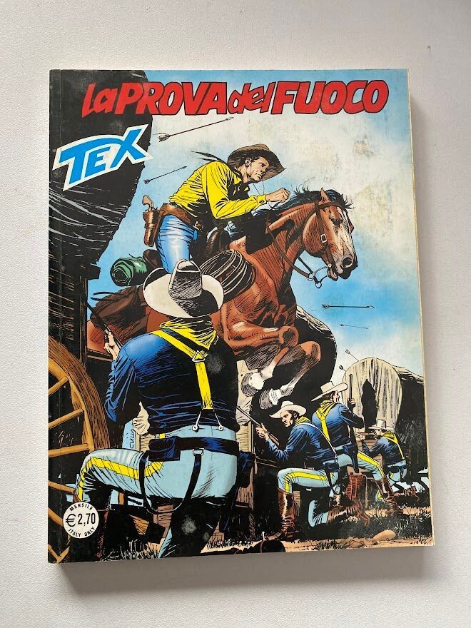Tex  N.598 - La prova del fuoco