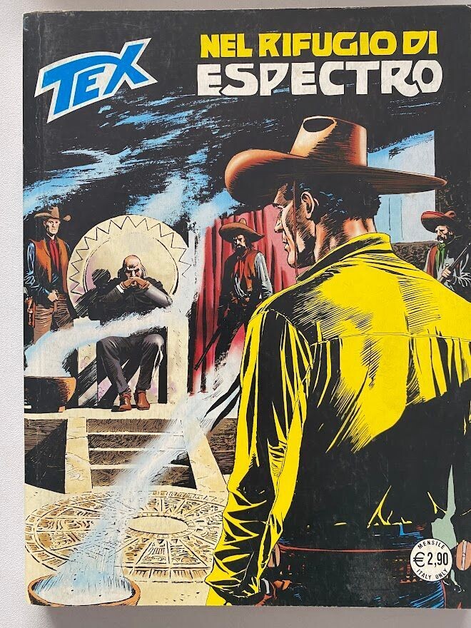 Tex  N.620 - Nel rifugio di Espectro