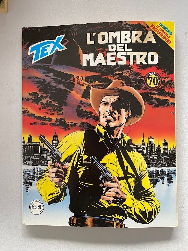 Tex  N.696 - L'ombra del Maestro (contiene figurine in allegato)