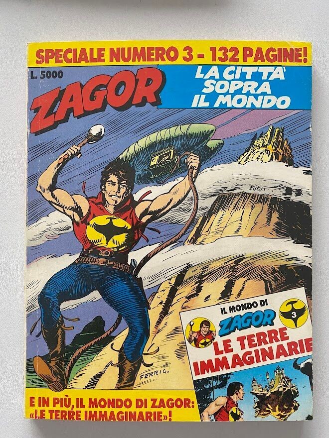 Zagor Speciale  N.3 - La città sopra il mondo senza albo