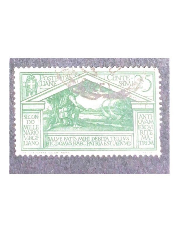Francobollo - Regno Italia - Bimillenario Virgilio - 25 C - 1930 - Usato