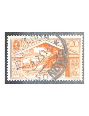 Francobollo - Regno Italia - Bimillenario Virgilio - 20 C - 1930 - Usato