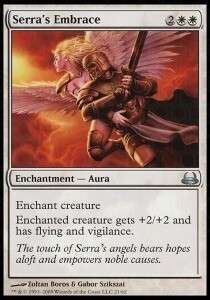 Carta MTG-Abbraccio di Serra-Duel Decks: Divine vs. Demonic-Excellent-U-Inglese