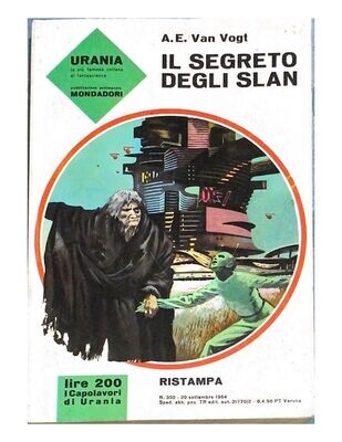 Urania n.350 Ristampa - Il segreto degli slan A.E. Van Vogt