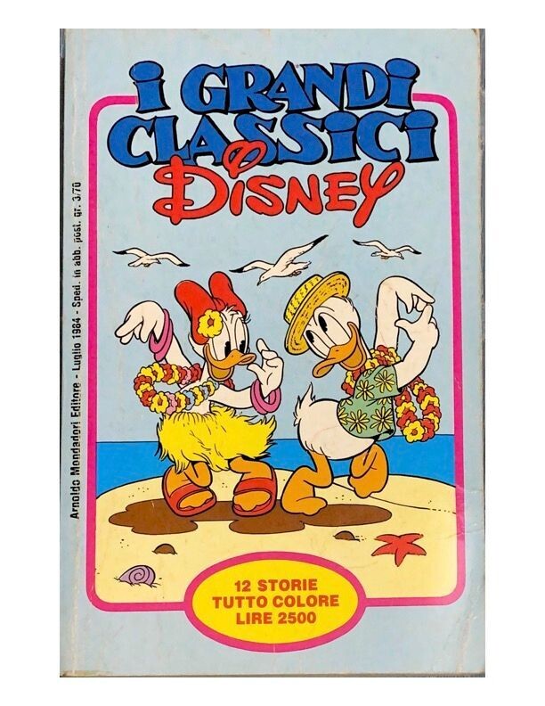 I grandi Classici Disney n.12  1984 Mondadori