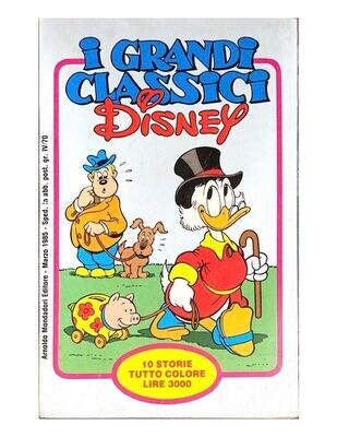 I grandi Classici Disney n.15 1985 Mondadori