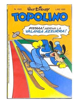TOPOLINO N.1522 TOPOLINO N.1522