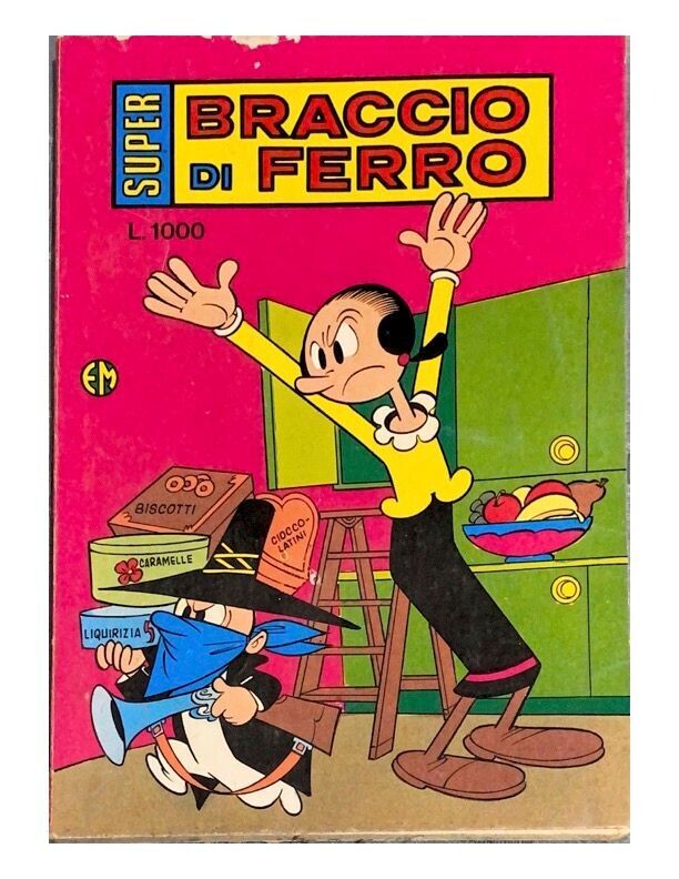 Super Braccio di Ferro fumetto Vintage