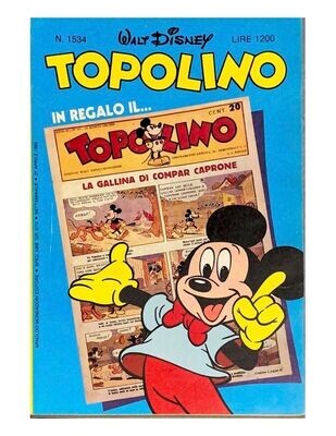 TOPOLINO N.1534 TOPOLINO N.1534