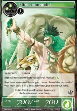 Elite Commander- FOW -SKL-ITA-NM-foil