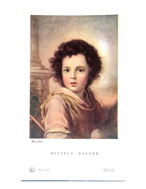 Santino da collezione  - Divinus Pastor-Usato