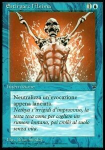 Carta MTG-Estirpare l'Anima-Leggende in italiano-ITA-EX-Common