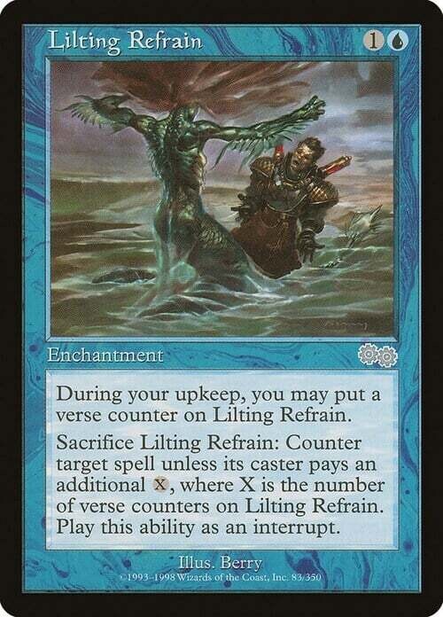 Carta MTG-Ritornello Cadenzato-Saga di Urza-ITA-EX-Uncommon