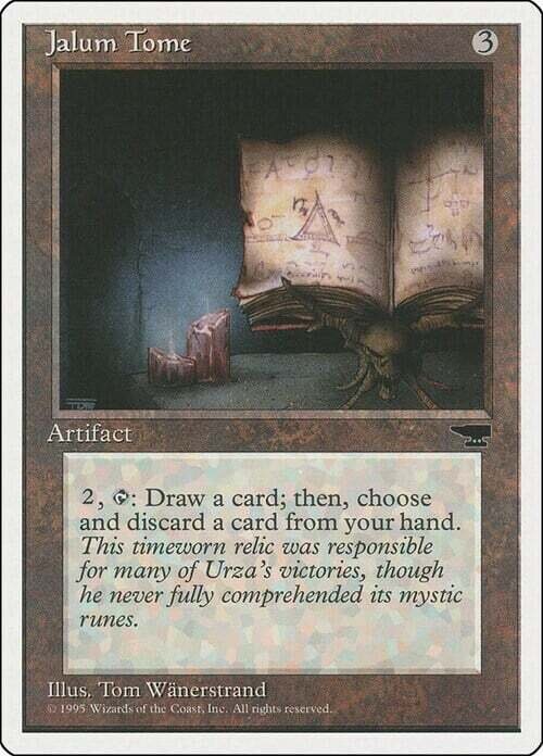 Carta MTG-Tomo di Jalum-Chronicles-EN-EX-Rare