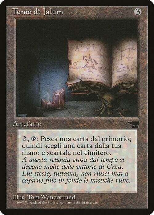 Carta MTG-Tomo di Jalum-Rinascimento-ITA-EX-Uncommon