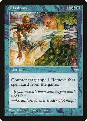 Carta MTG-Dissipare-Mirage-ITA-Good-Uncommon Carta MTG-Dissipare-Mirage-ITA-Good-Uncommon