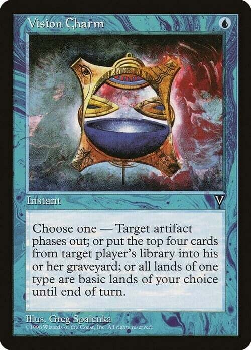 Carta MTG-Monile della Visione-Visioni-EN-EX-Common