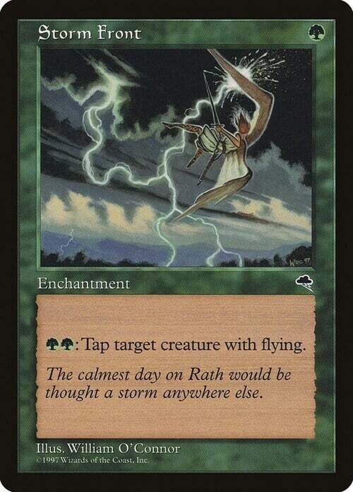 Carta MTG-Fronte della Tempesta-Visioni-ITA-Good-Uncommon