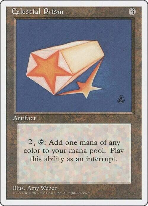 Carta MTG-Prisma Celestiale-Quarta Edizione-ITA-EX-Uncommon