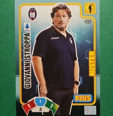 Trading card Adrenalyne 2020-21 - N°485 Giovanni Stroppa Mister Plus Crotone