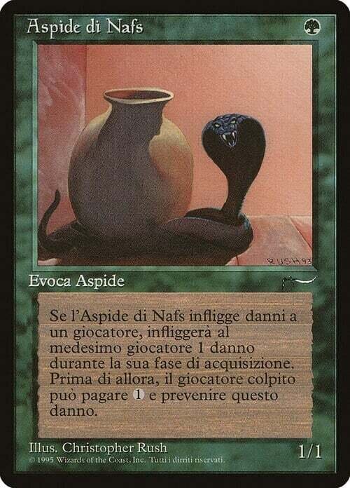 Carta MTG-Aspide di Nafs-Rinascimento-ITA-EX-Common