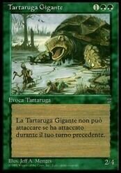 Carta MTG-Tartaruga Gigante-Leggende in italiano-ITA-Good-Common