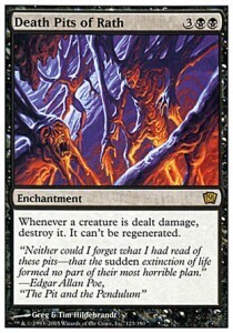 Carta MTG-Abissi della Morte di Rath-Nona Edizione-Excellent-R-Russo