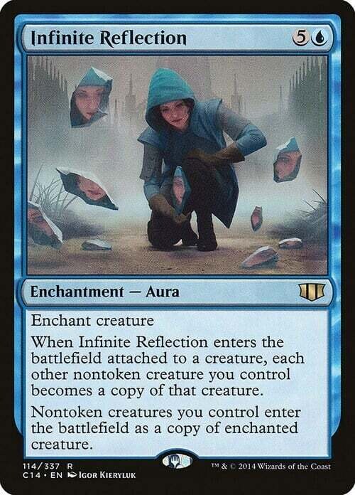 Carta MTG-Riflesso Infinito-Commander 2014-ITA-Poor-Rare