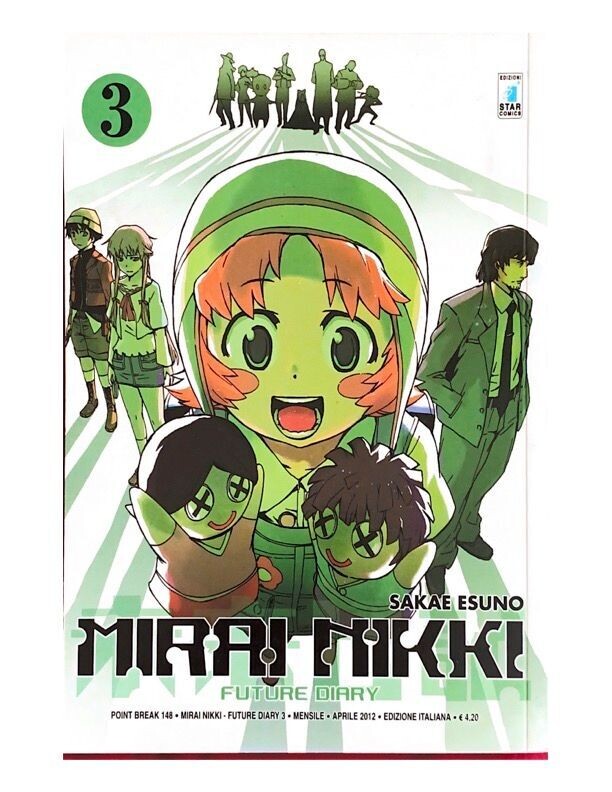 MIRAI NIKKI - n° 3 - POINT BREAK - n° 148- ed. Star Comics