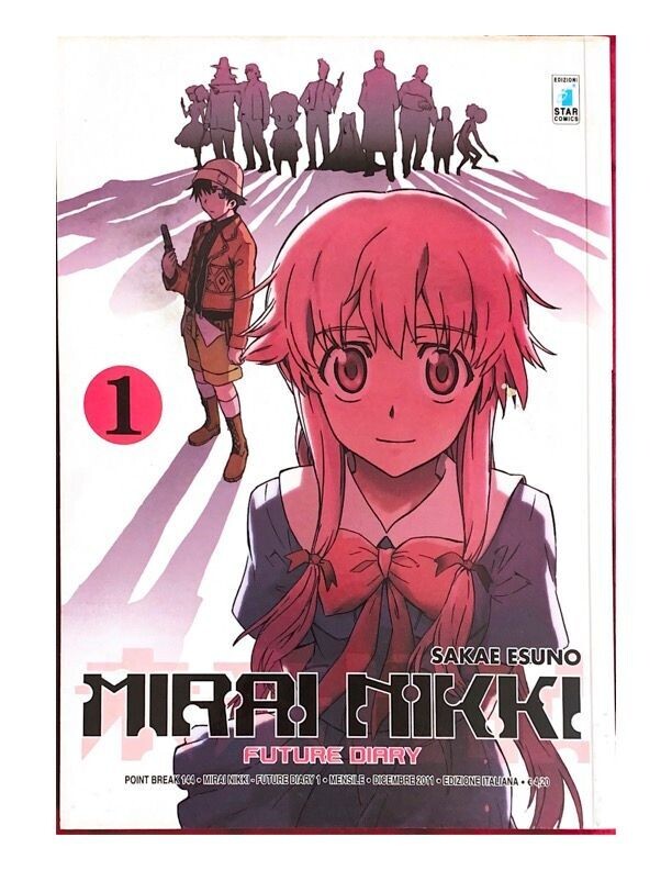 MIRAI NIKKI - n° 1 - POINT BREAK - n° 144- ed. Star Comics