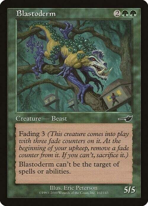 Carta MTG-Blastoderma-Nemesis-ITA-EX-Common