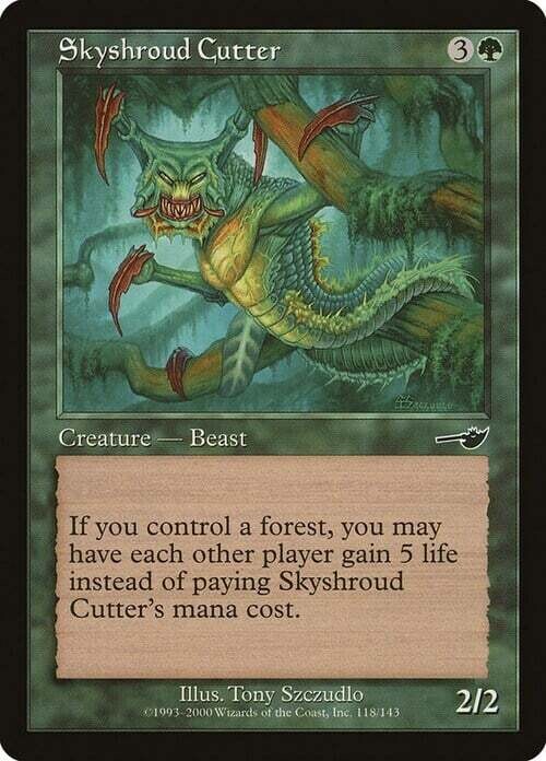 Carta MTG-Laceratore di Cielsudario-Nemesis-ITA-Good-Common