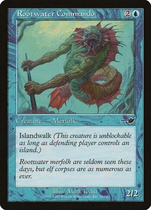 Carta MTG-Commando di Morteacque-Nemesis-ITA-EX-Common