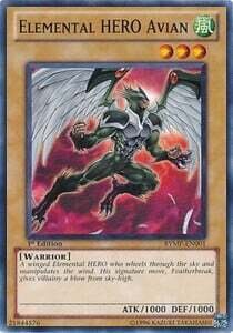 Carta YUGIOH-Avian EROE Elementale-Ra Yellow Mega Pack-ITA-Good-Common 1.ed